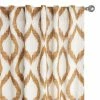 World Market Parker Ikat Sleeve Top Curtains Set Of 2