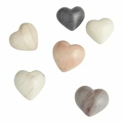 World Market Kisii Soapstone Hearts 7 Piece