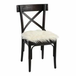 World Market Ivory Mongolian Faux Fur Chair Cushion -Decor & Pillows Sales Store unnamed file 915