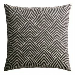 World Market Geometric Angle Jacquard Throw Pillow