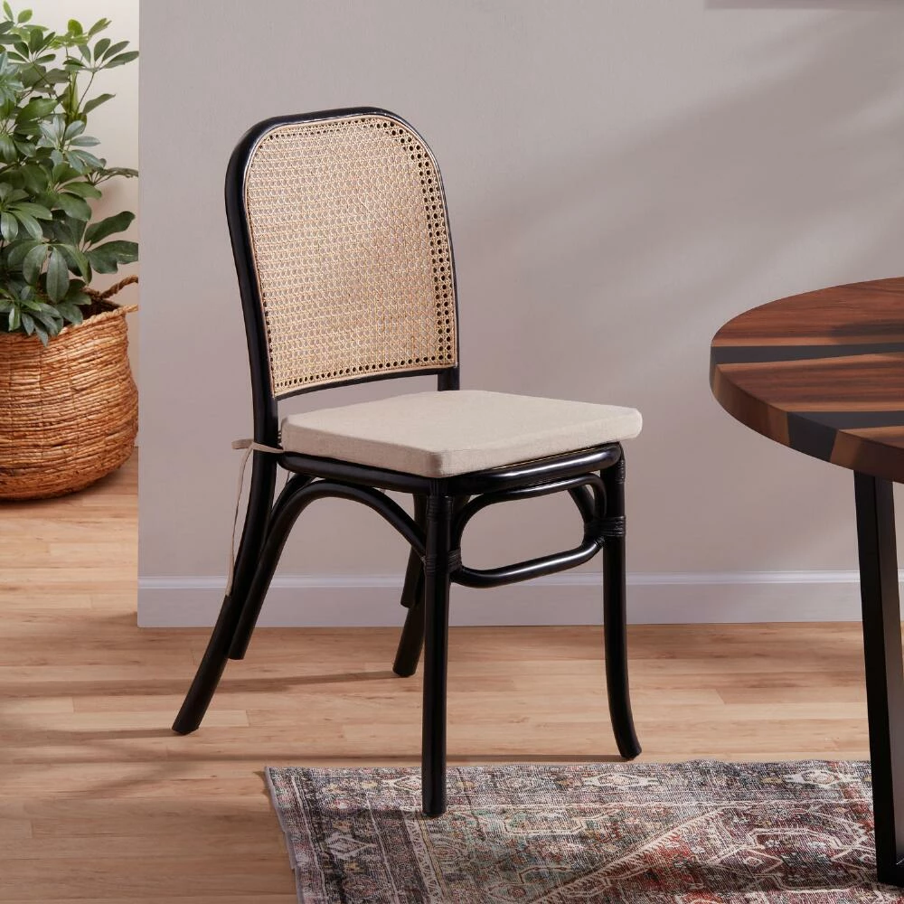 World Market Natural Bistro Chair Cushion 2 World Market Natural Bistro Chair Cushion - Image 2