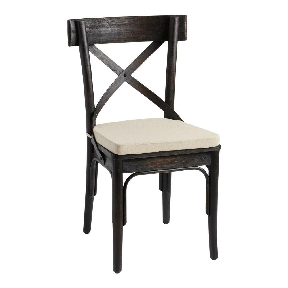 World Market Natural Bistro Chair Cushion 4 World Market Natural Bistro Chair Cushion - Image 4