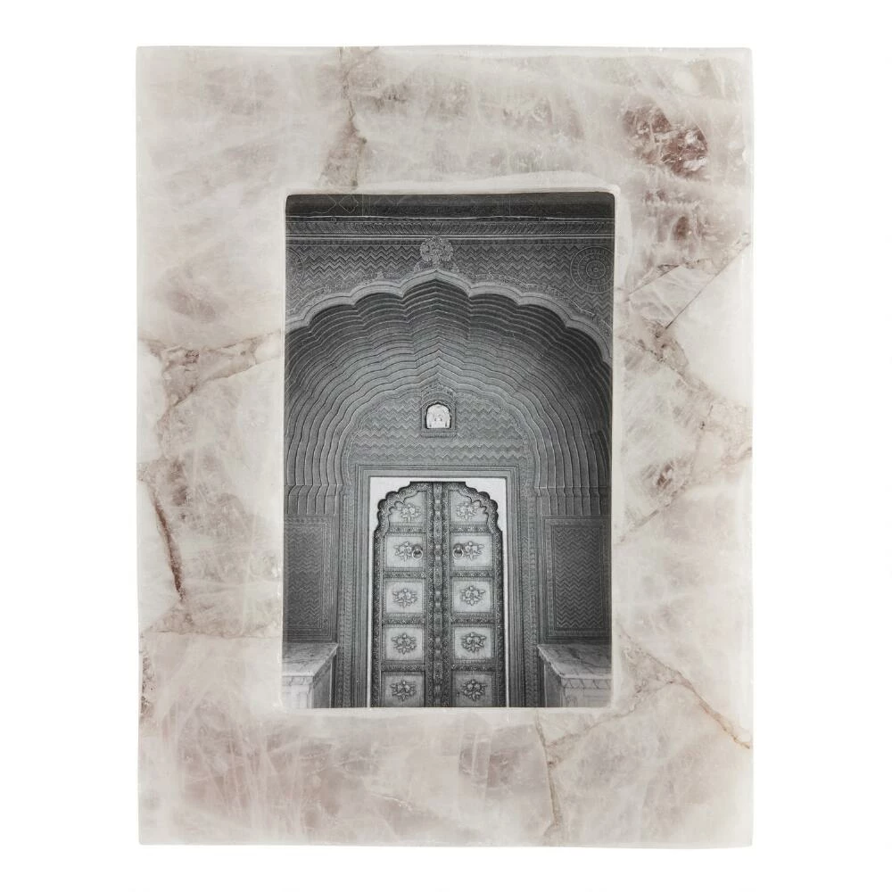 World Market Blush Agate Slice Frame 1 World Market Blush Agate Slice Frame