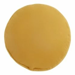 World Market Round Mustard Tufted Flower Throw Pillow -Decor & Pillows Sales Store unnamed file 973