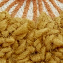 World Market Round Mustard Tufted Flower Throw Pillow -Decor & Pillows Sales Store unnamed file 974