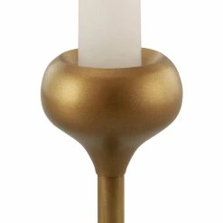 World Market Talia Gold Taper Candle Holder -Decor & Pillows Sales Store unnamed file 980