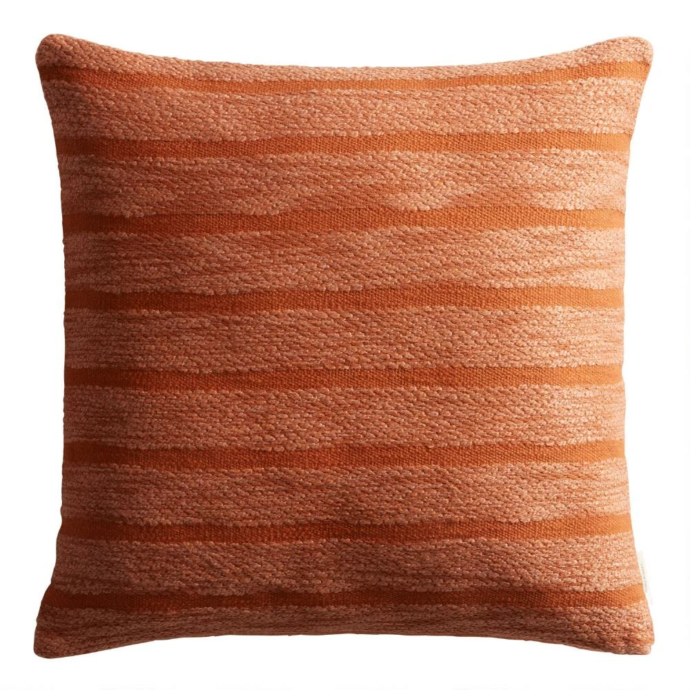 World Market Oversized Tonal Stripe Throw Pillow 5 World Market Oversized Tonal Stripe Throw Pillow - Image 5
